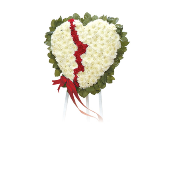 Broken Heart Standing Spray CTT24-11