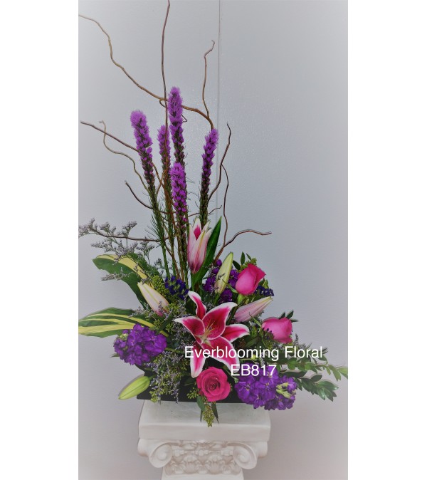 Artfully Expressive Floral Arrangement