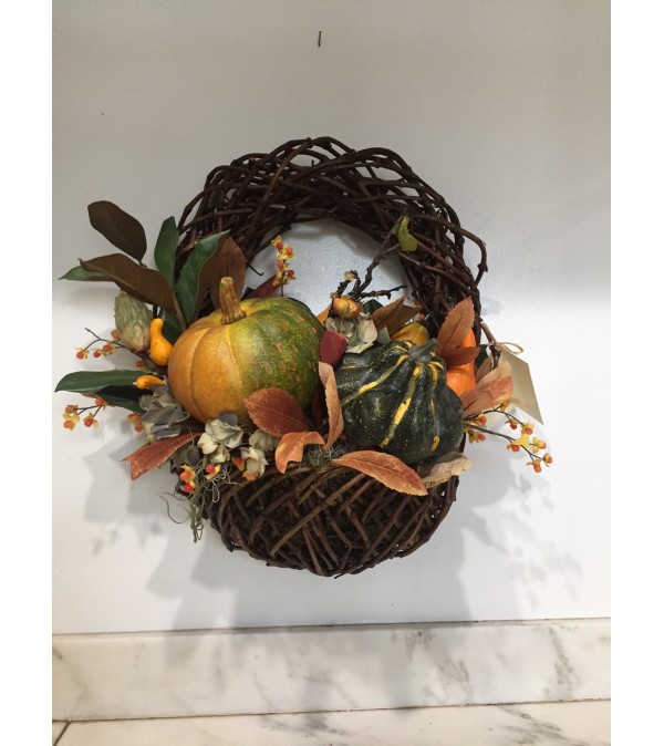Fall Pumpkin Basket