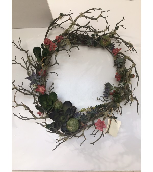 Succulent Wreath