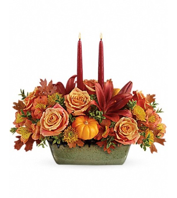 Country Oven Centerpiece