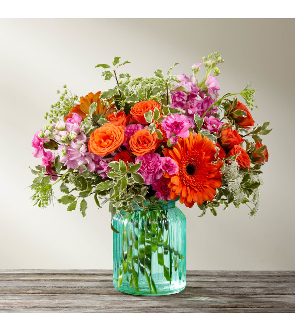 The FTD® Aqua Escape™ Bouquet by Better Homes and Gardens®