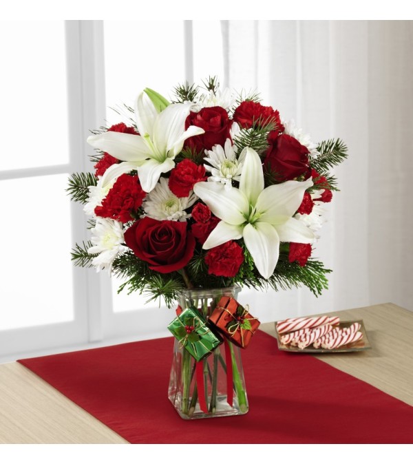 The FTD® Joyous Holiday™ Bouquet