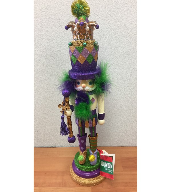 Mardi Gras Jester Christmas Nutcracker