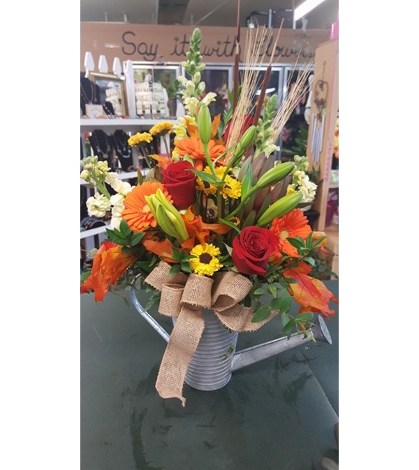Fall Watering Can