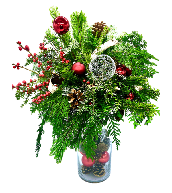 Tall Christmas Centrepiece