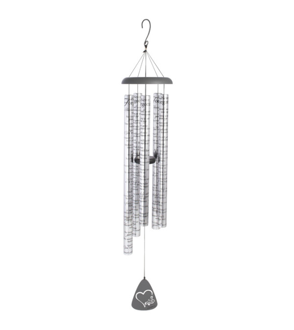 NEVER BE FORGOTTEN WINDCHIME