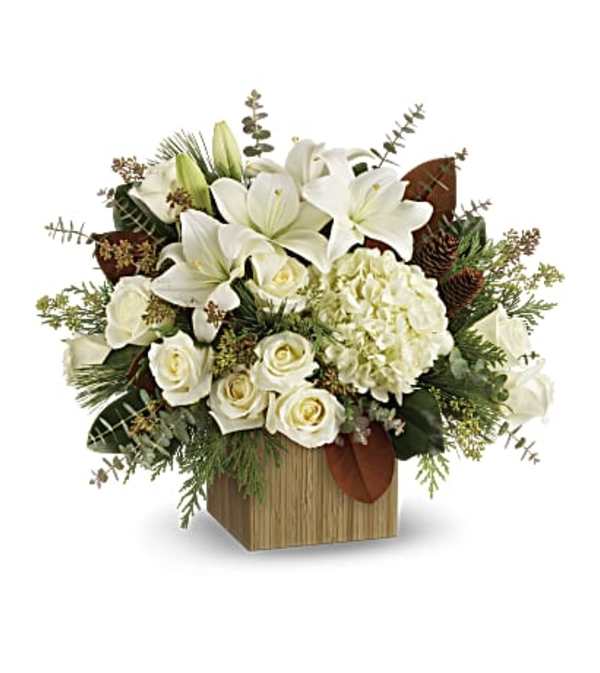 Snowy Woods Bouquet