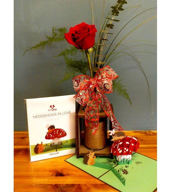 LOVE...LovePop Card with Arrangement
