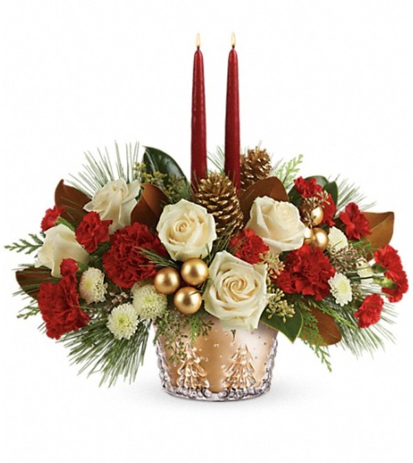 Winter Pines Centrepiece