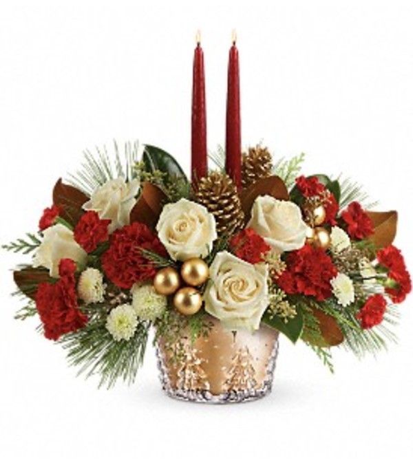 Teleflora Winter Pines Centerpiece