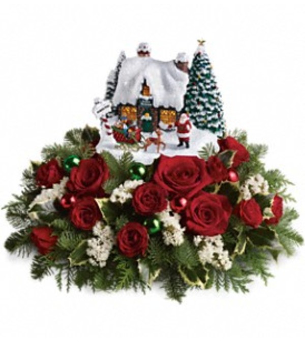 Thomas Kinkade Santa's Workshop