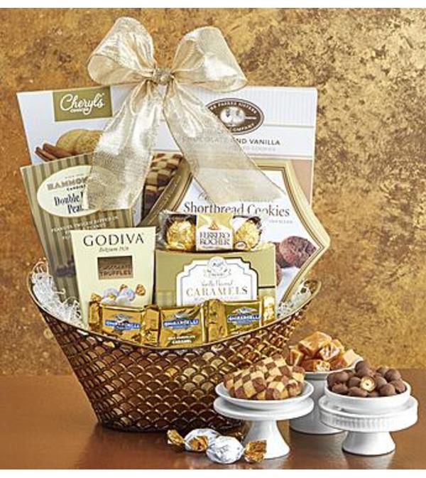 Gilded Splendor Gift Basket