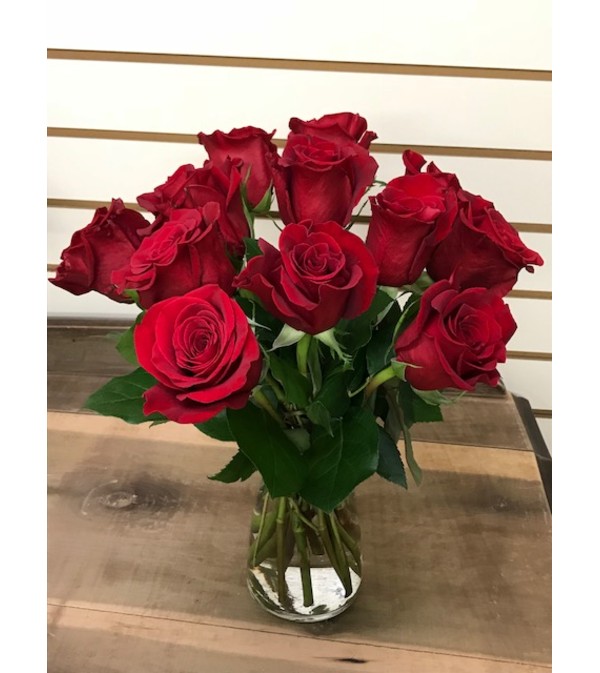 Short and Sweet Red Roses