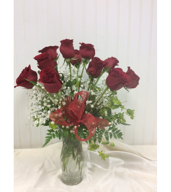 Standard Dozen Red Roses