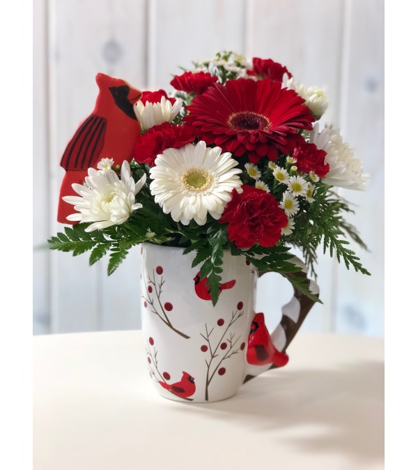 Warm Hug Cardinal Mug