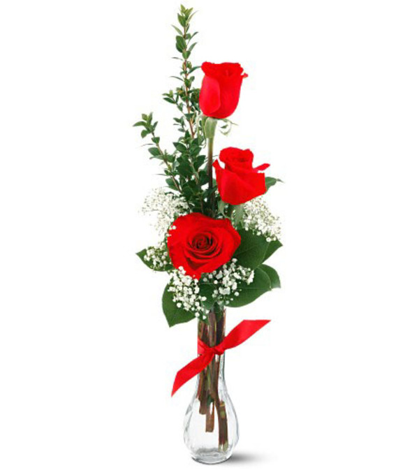 TRIO ROSES BOUQUET