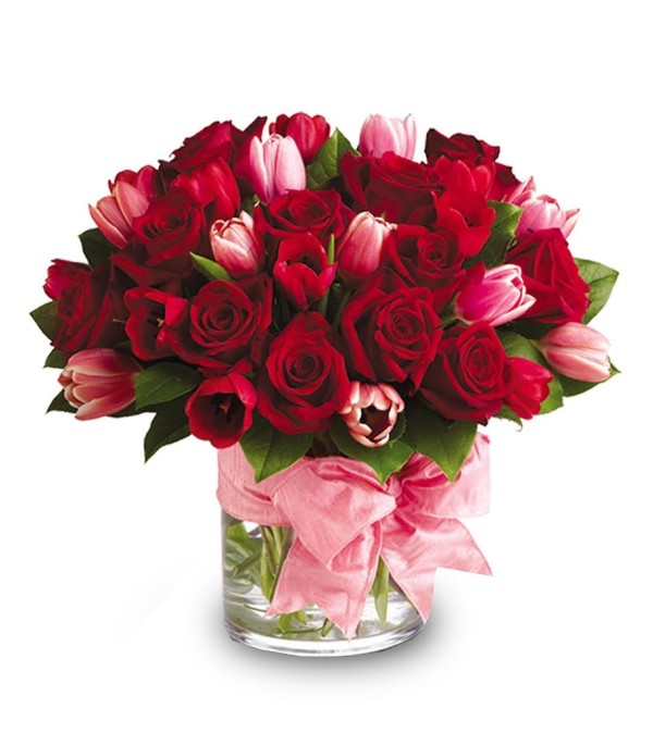 Roses and Tulips