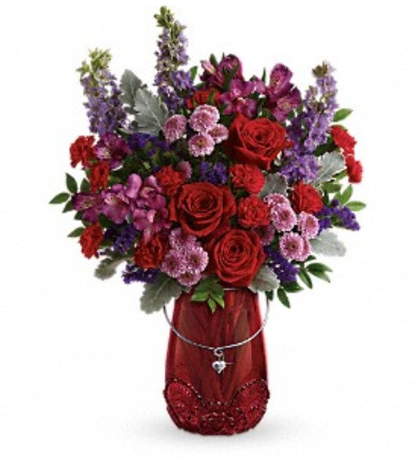 Delicate Heart Bouquet