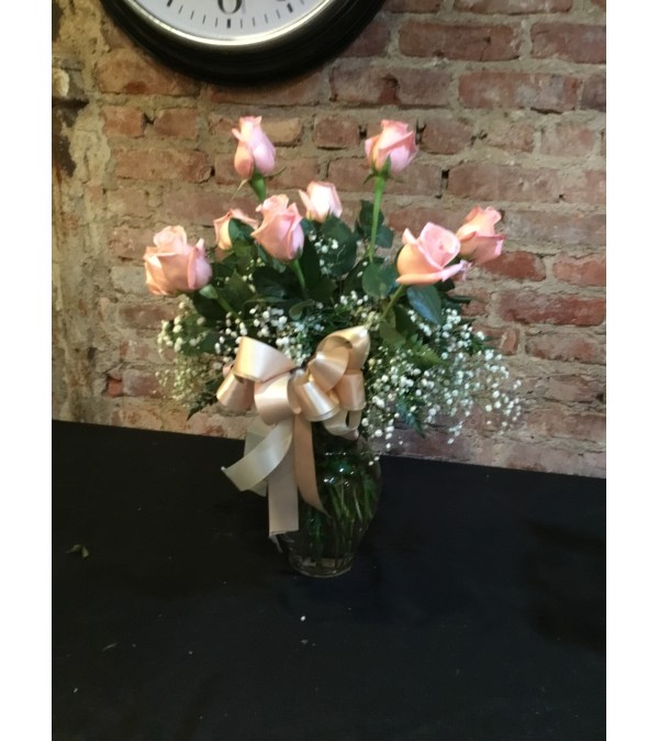 Peach roses