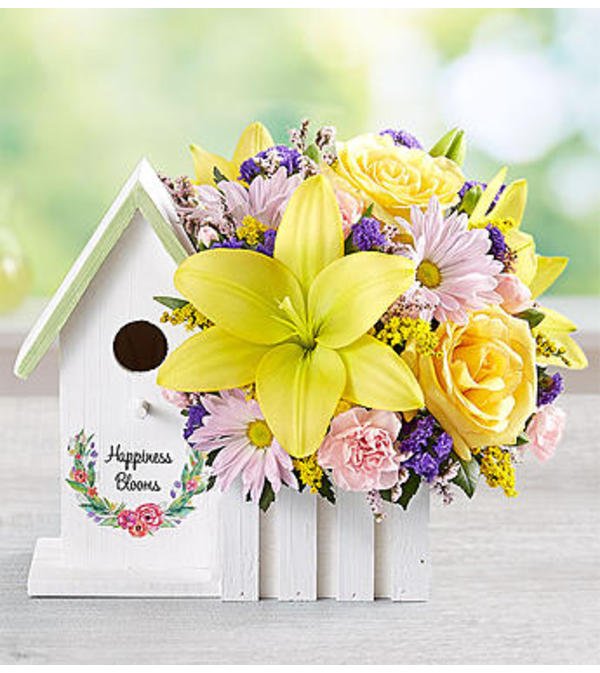 Blooming Birdhouse