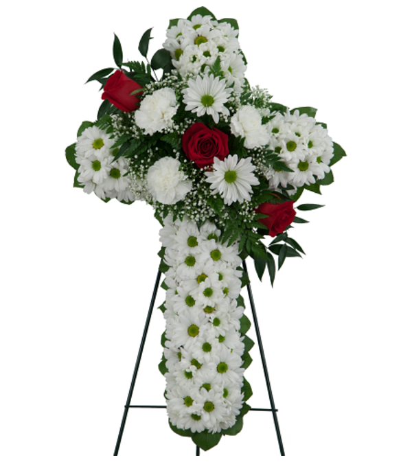 Divine Light Funeral Cross