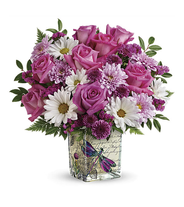 Wildflower In Flight Bouquet