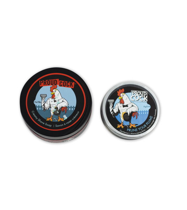 Proud Cock – Shave Soap & Balm Duo