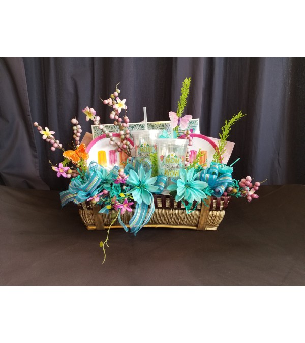 Garden Basket "Mom is Wow"