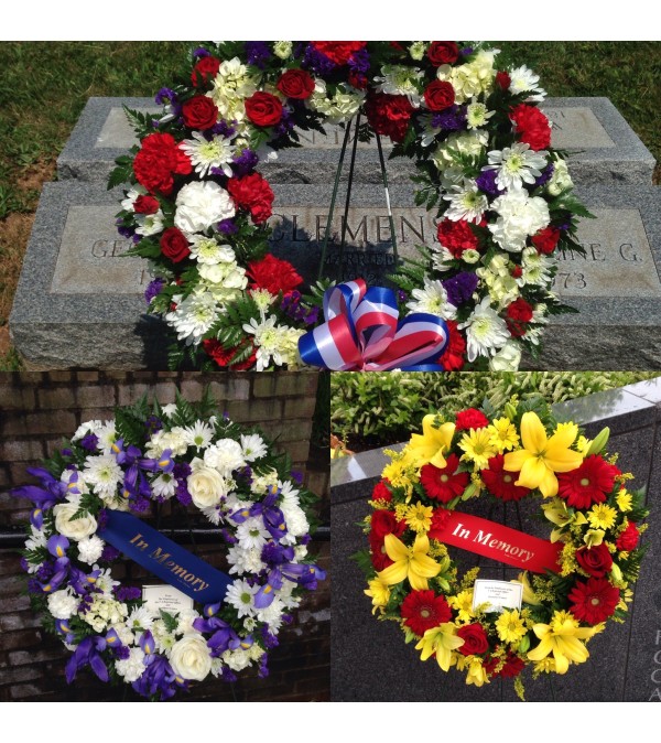 Memorial Day Wreaths - CALL us to order