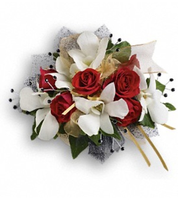 Star Studded Light Corsage