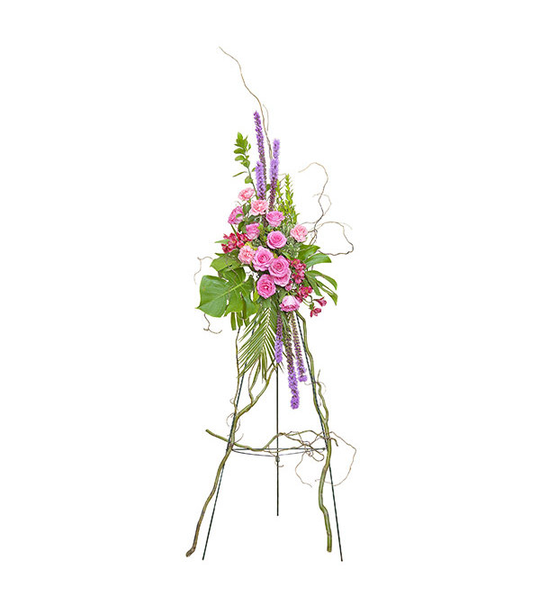 Peaceful Pink Standing Spray DW