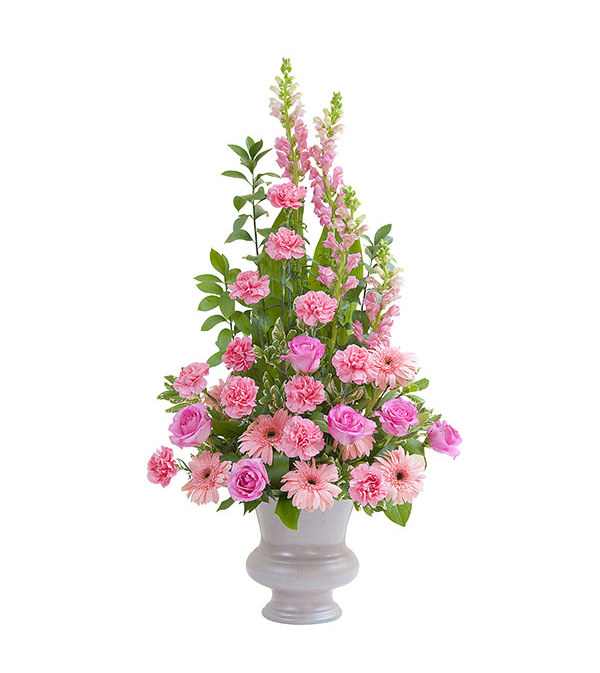 Peaceful Pink Large Urn DW