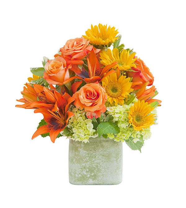Heaven's Sunset Textured Vase DW