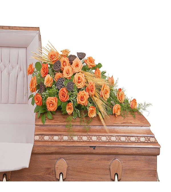 Fall Splendor Casket Spray DW