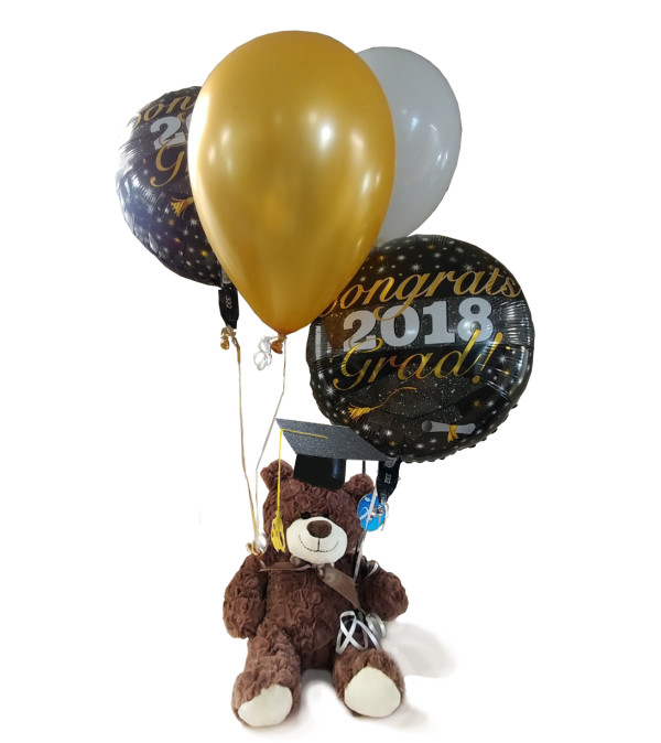 The Bear & Balloons Grad