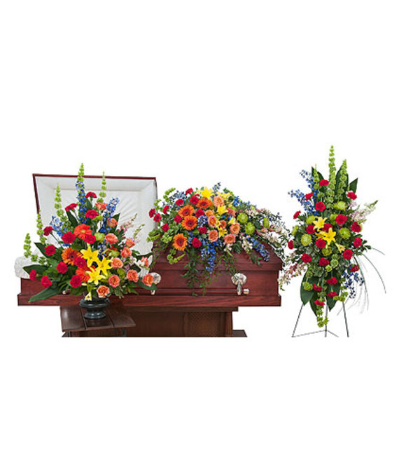 Teleflora - Treasured Celebration Trio