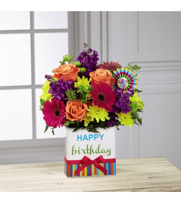 The Birthday Brights™ Bouquet by FTD®