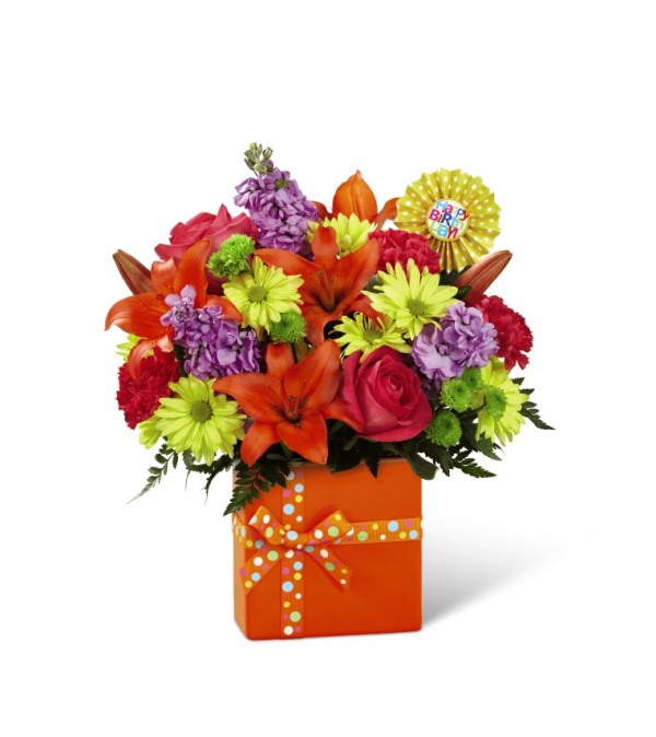 The Set to Celebrate™ Birthday Bouquet by FTD®