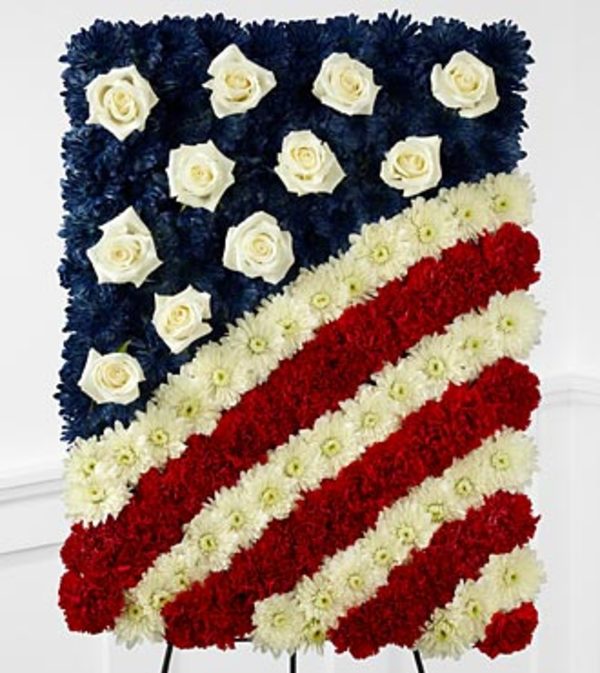 American Flag Farewell Tribute