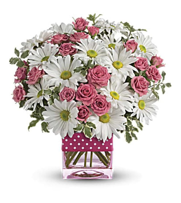 Polka Dots And Posies Bouquet