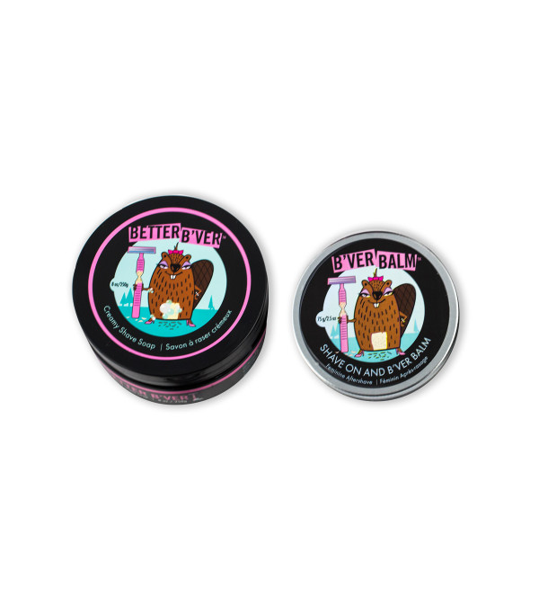 Walton Wood Farms B’ver Shave Cream & Balm Duo