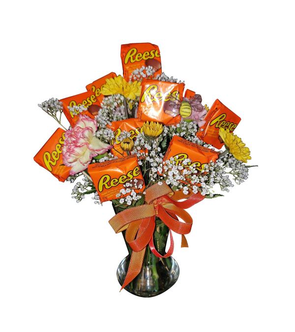 Flowering Candy Arrangement