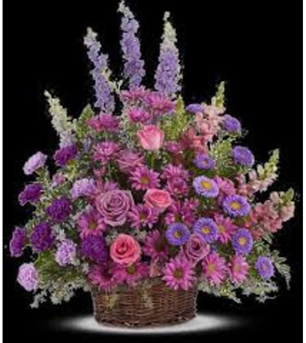 TF Gracious Lavender Basket