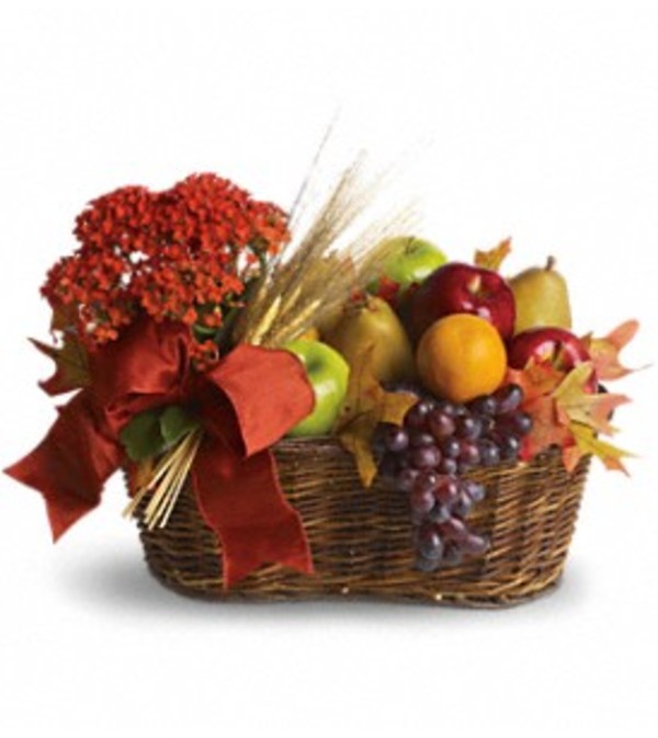 Fresh Picked Basket by Teleflora Flowers