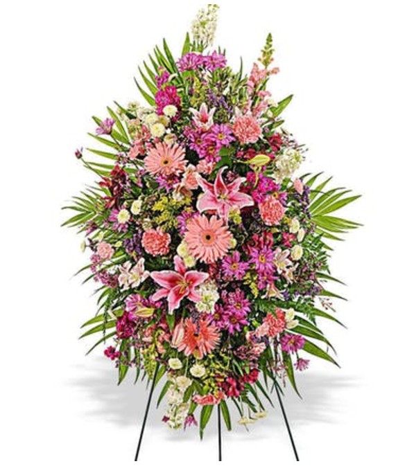 Mixed Pink Easel Spray