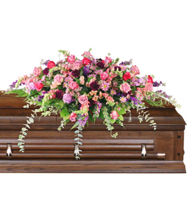 Divine Destination Casket Spray
