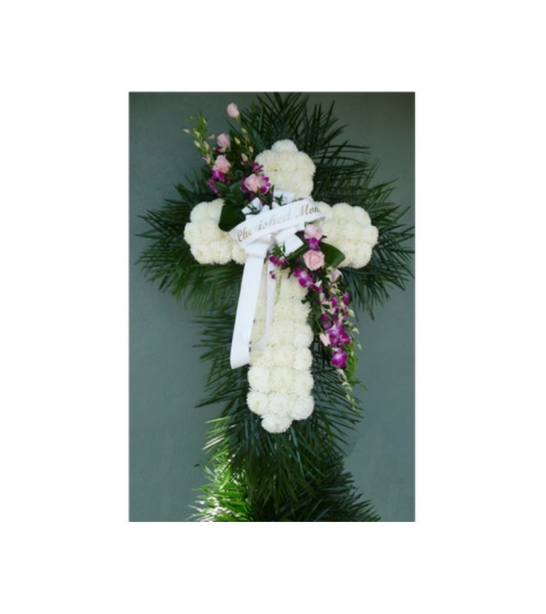 XL CROSS WITH ROSE/ORCHID BREAK