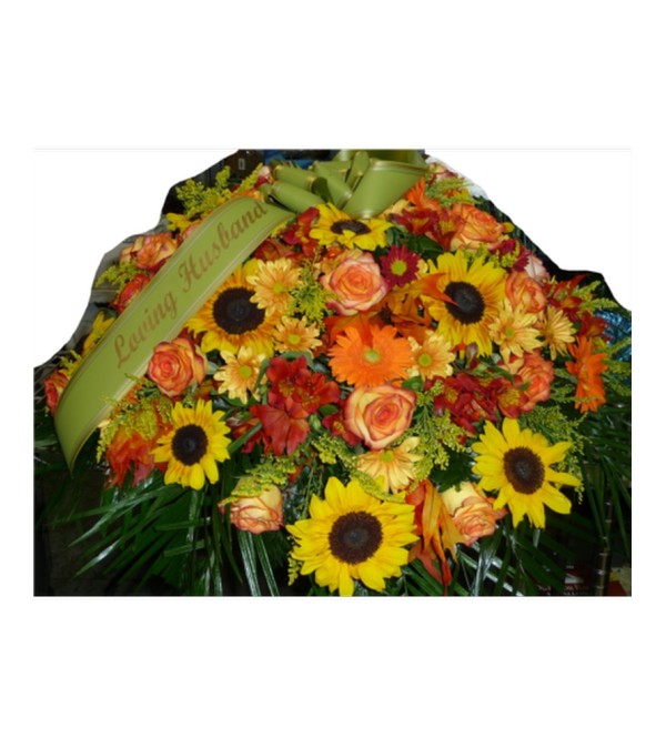 FALL CASKET SPRAY
