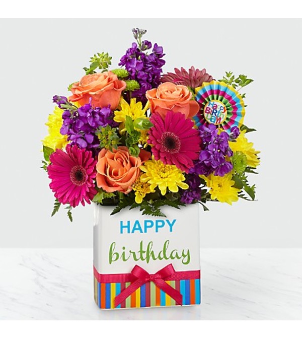 Bright Birthday Bouquet